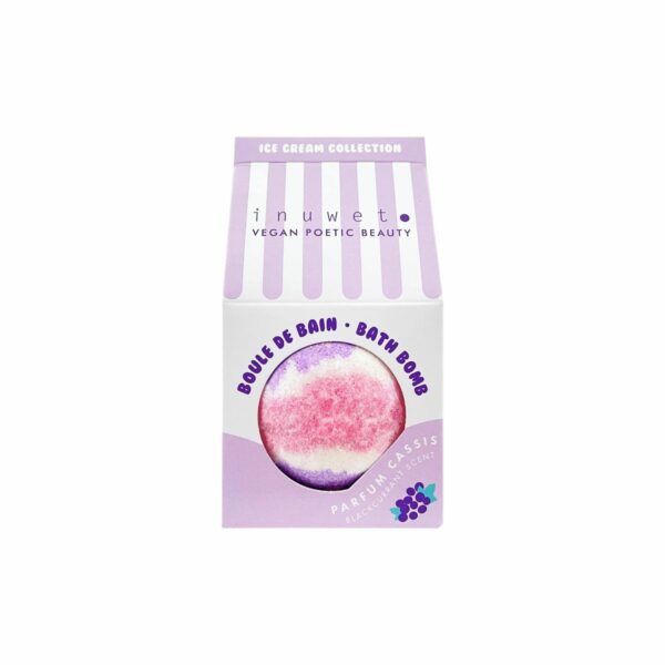 Bombe de bain effervescente - cassis – Image 3