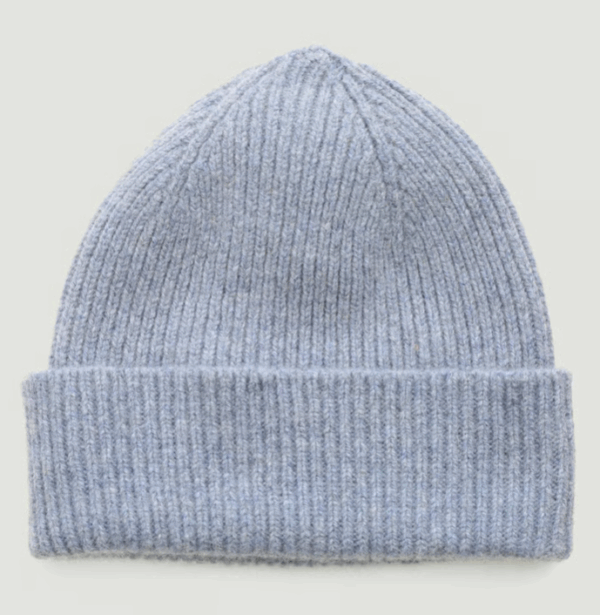 Bonnet laine barra - Denim