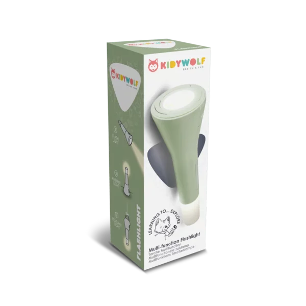 Lampe de poche  3 en 1 - vert – Image 4