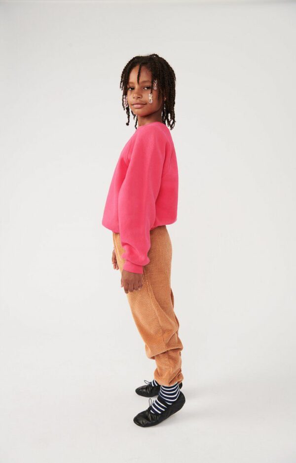 SWEAT ML COL ROND IZUBIRD - HORTENSIA FLUO – Image 3