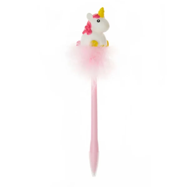 Stylo à encre gel lumineux magic - licorne