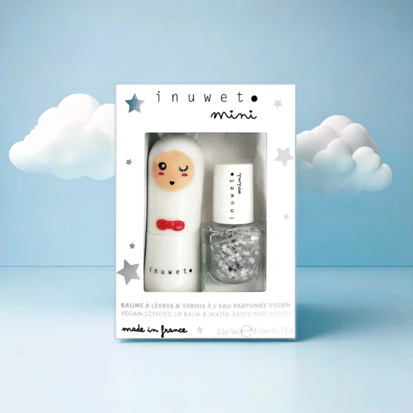 Coffret duo - baume à lèvre et vernis barbapapa
