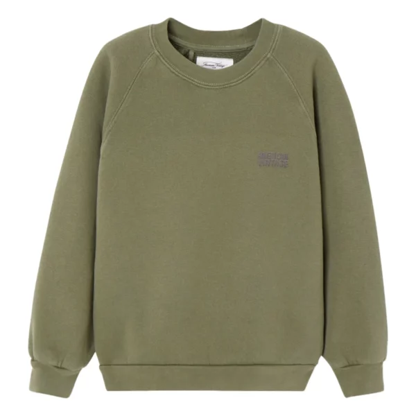 SWEAT ML COL ROND IZUBIRD - KAKI VINTAGE – Image 2