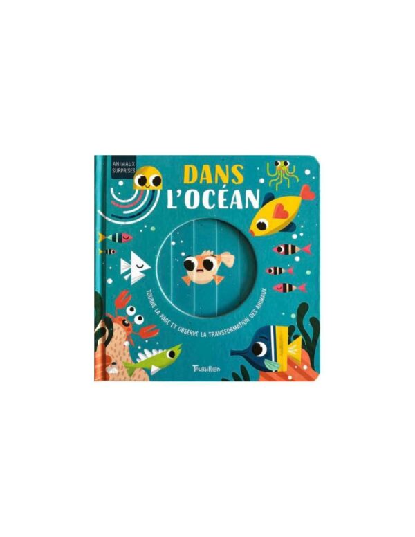 Livre pop up - dans l'océan