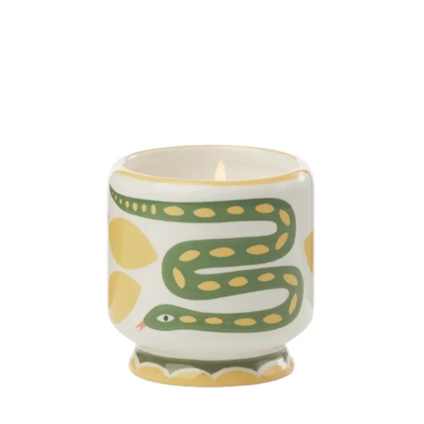 Bougie serpent lemongrass