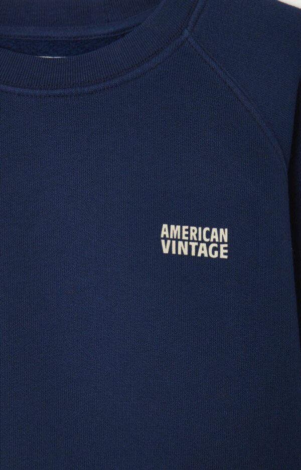 SWEAT ML COL ROND IZUBIRD - NAVY VINTAGE – Image 3