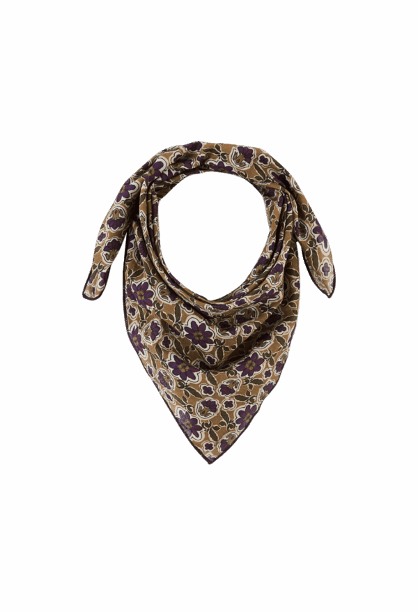 Petit foulard bijou topaze – Image 2