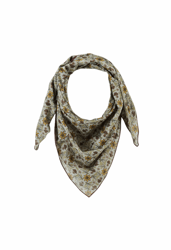 Petit foulard bijou jade – Image 2