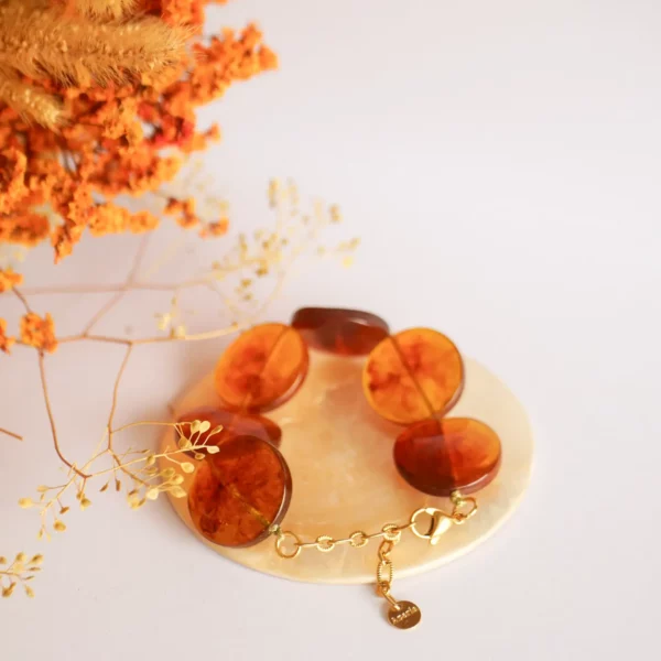 Bracelet Telma - Marron foncé