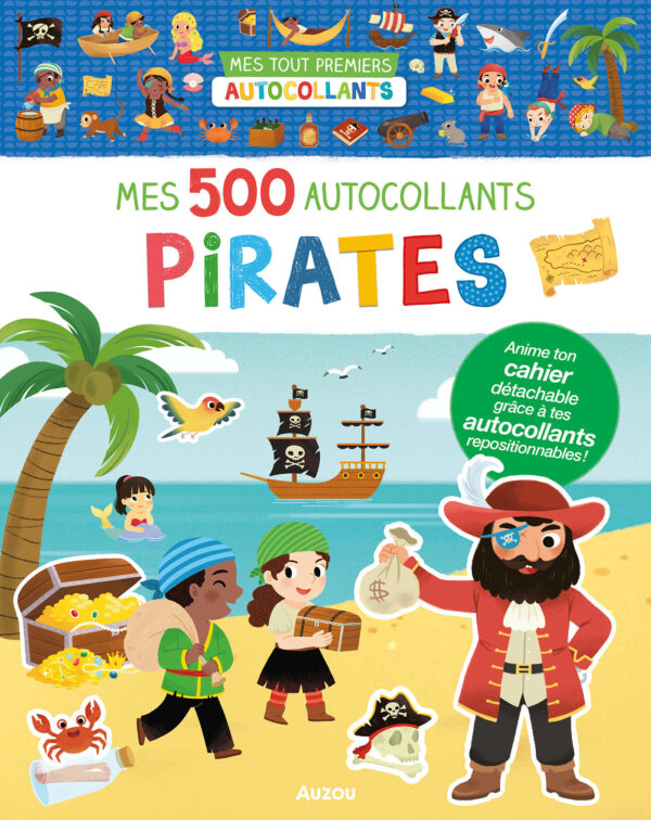 Mes 500 autocollants - Pirates