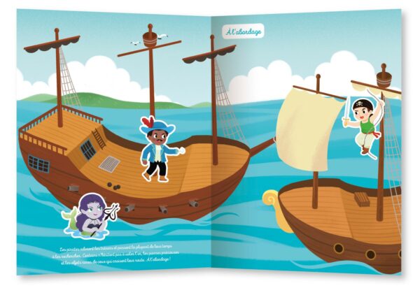 Mes 500 autocollants - Pirates – Image 2