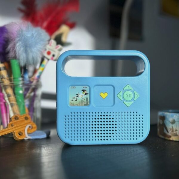 Enceinte merlin - bleu polaire