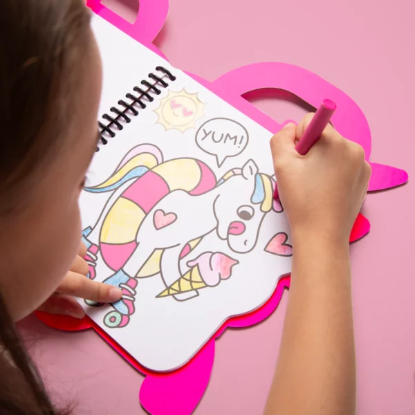 SUPER COLORING & STICKERS BOOK - LILY – Image 2