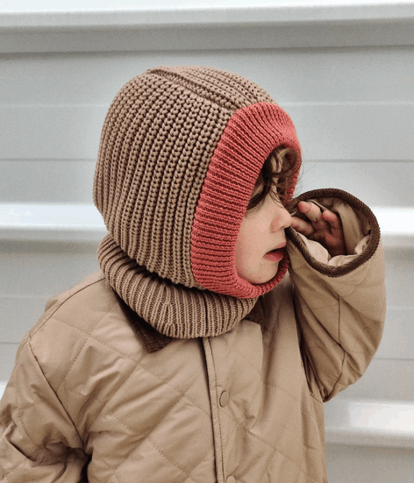 Cagoule 100% coton - marron – Image 2