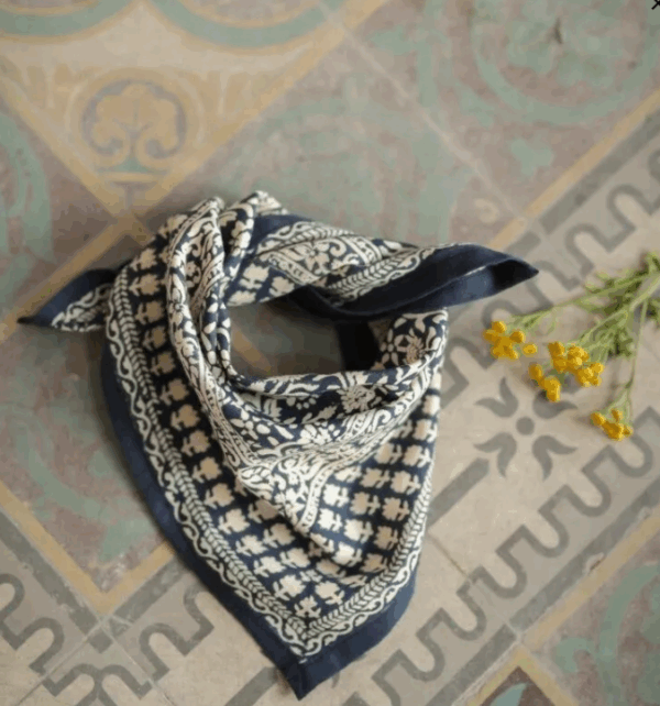 Petit foulard - Penny encre