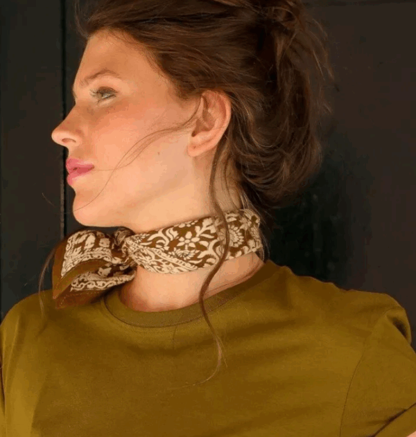 Petit foulard - Penny bronze