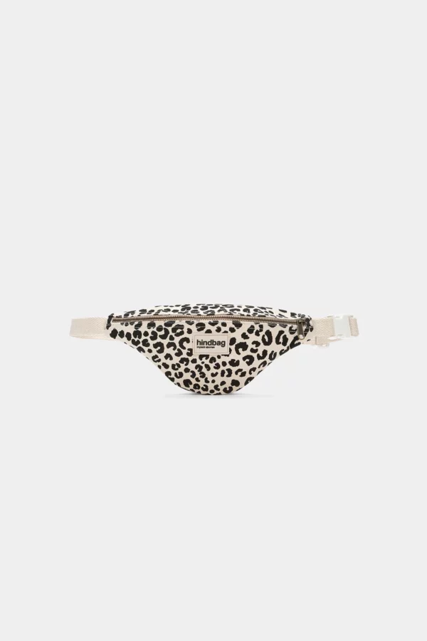 SAC BANANE ENFANT LEOPARD ECRU