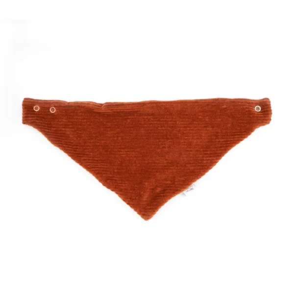 Cache cou velours - Paprika – Image 3