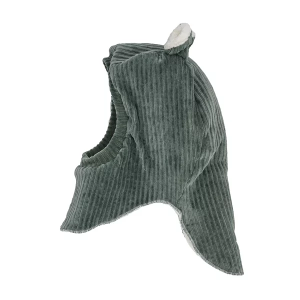 Cagoule oreilles kaki - 9-18 mois – Image 2