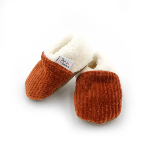 Chaussons velours Paprika – Image 3