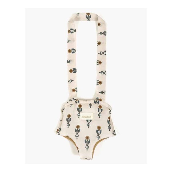 Porte poupée Minikane Fleurs Nordique