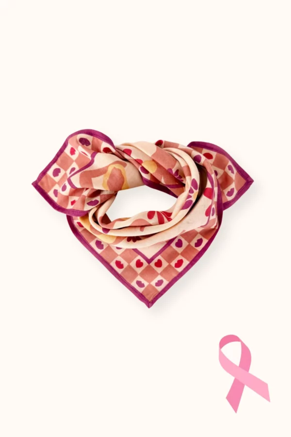 Small Foulard Cotton Manika - Booby macadamia – Image 4