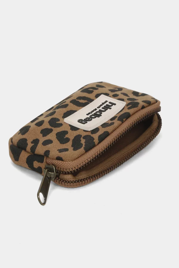 PORTE MONNAIE LILI LEOPARD CANNELLE – Image 2