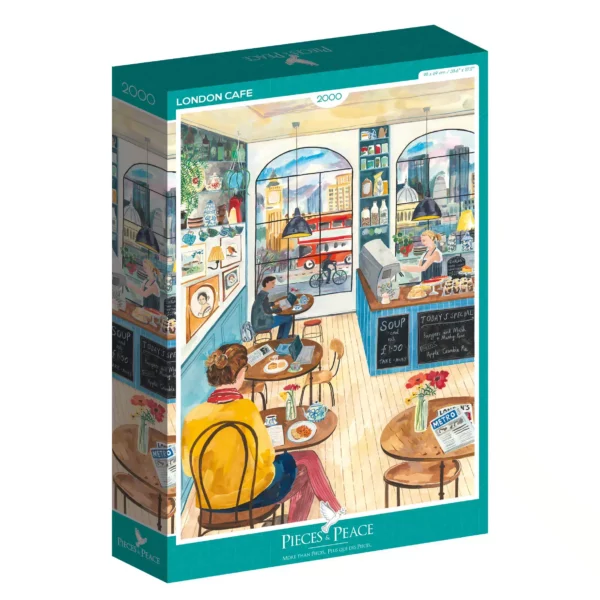 Puzzle 2000 pièces - London Cafe