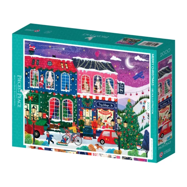 Puzzle 2000 pièces - Merry Christmas
