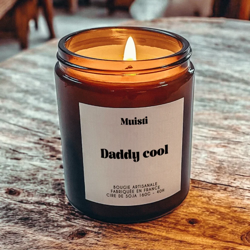 Bougie_a_message_-_Daddy_Cool