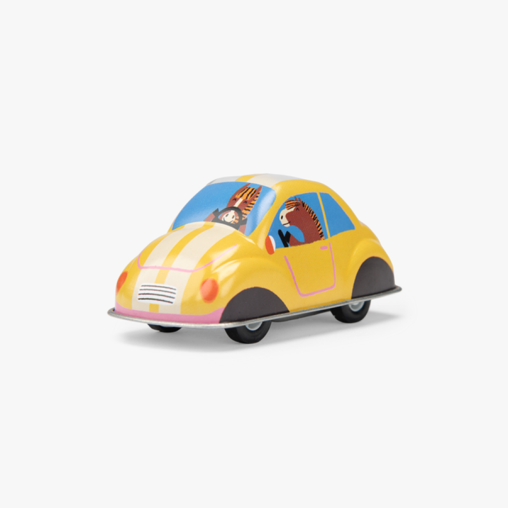 Voiture_friction_jaune