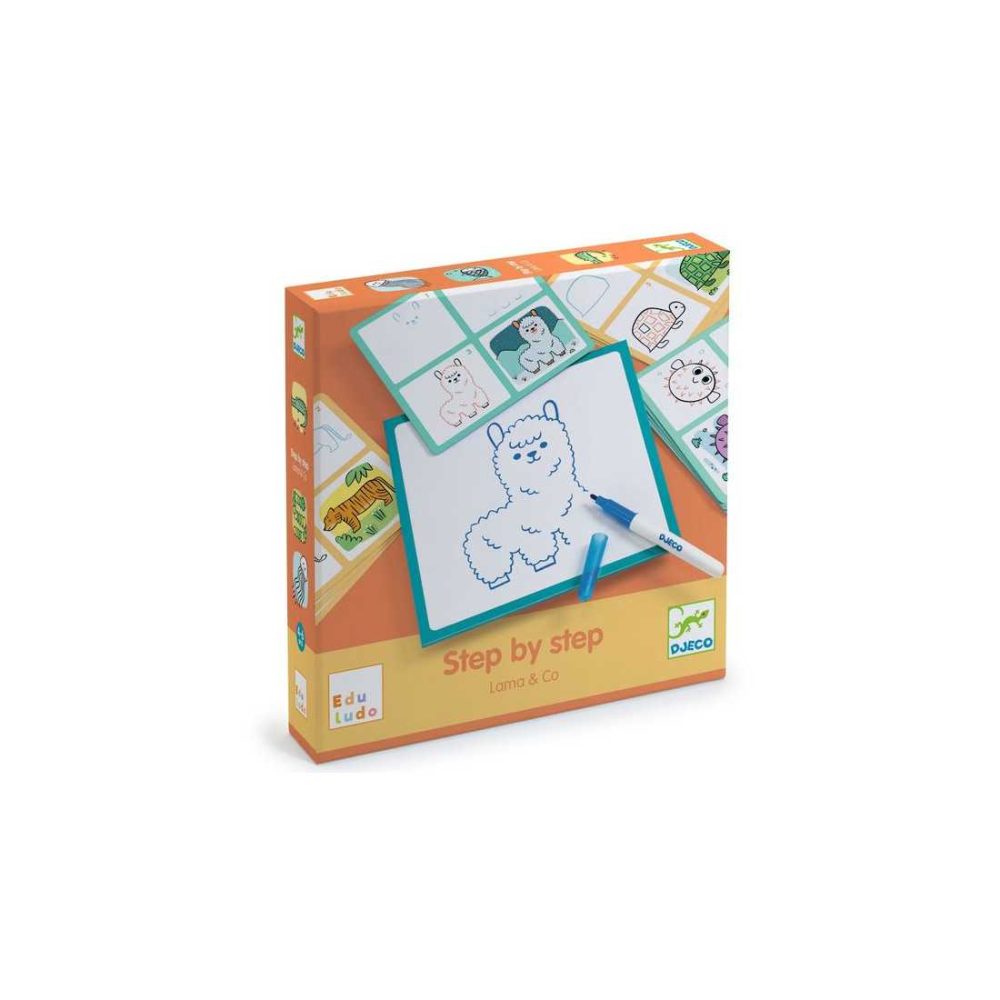 apprendre-a-dessiner-step-by-step-lama-co-djeco