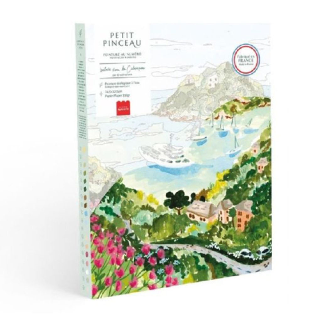 coffret-peinture-au-numero-petit-pinceau-balade-dans-les-calanques-par-sabina-fenn