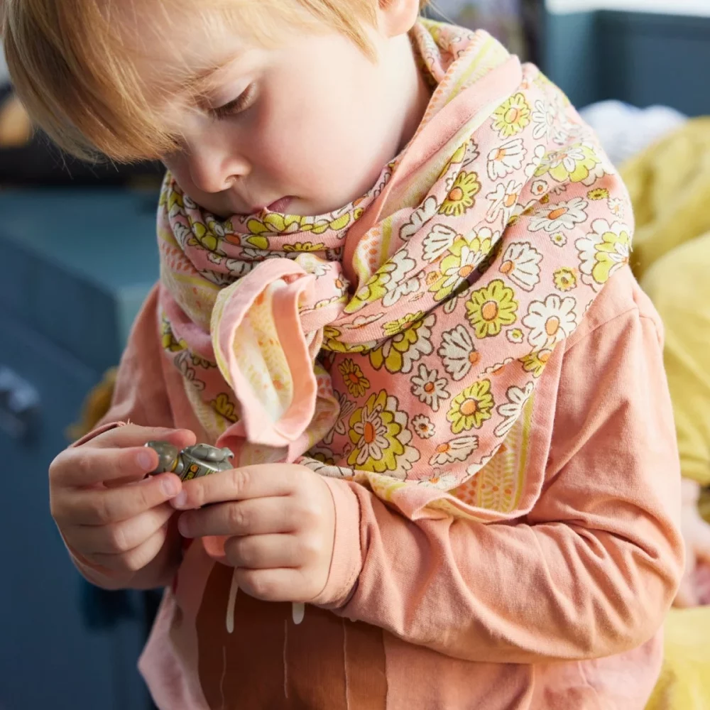foulard-indien-enfant-london-yellow