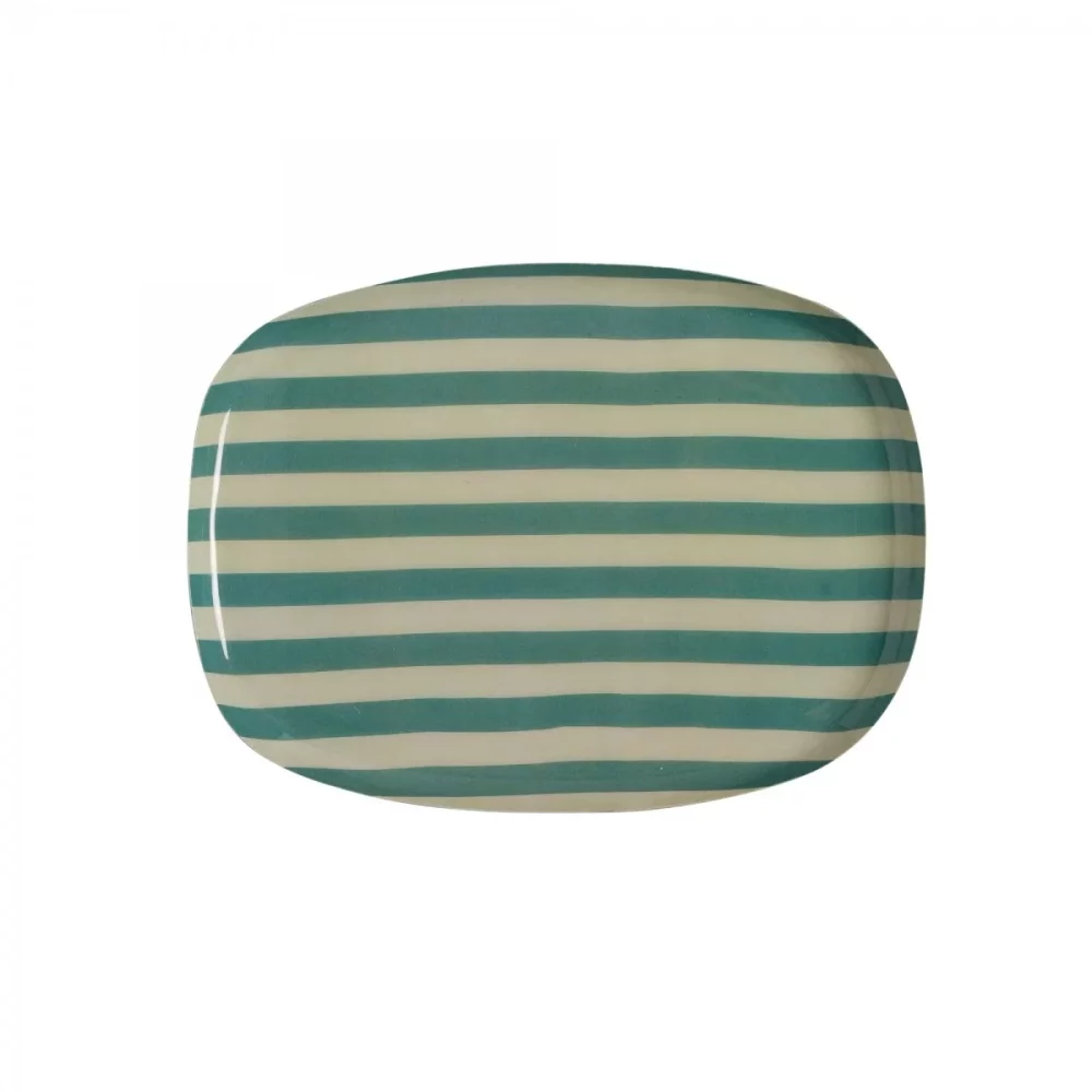 plateau-coffee-25-cm-rayures-emeraude