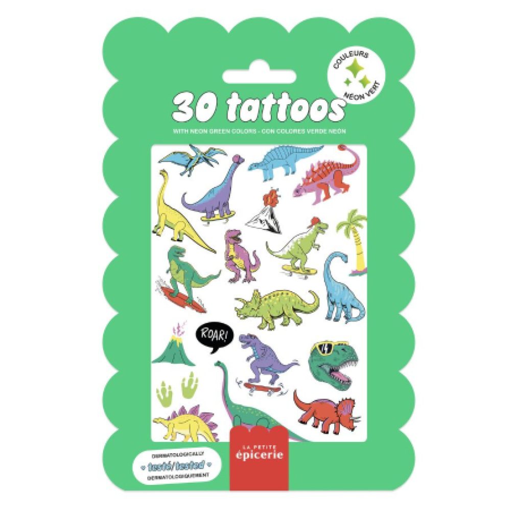 pochette-de-30-tattoos-dino-crush