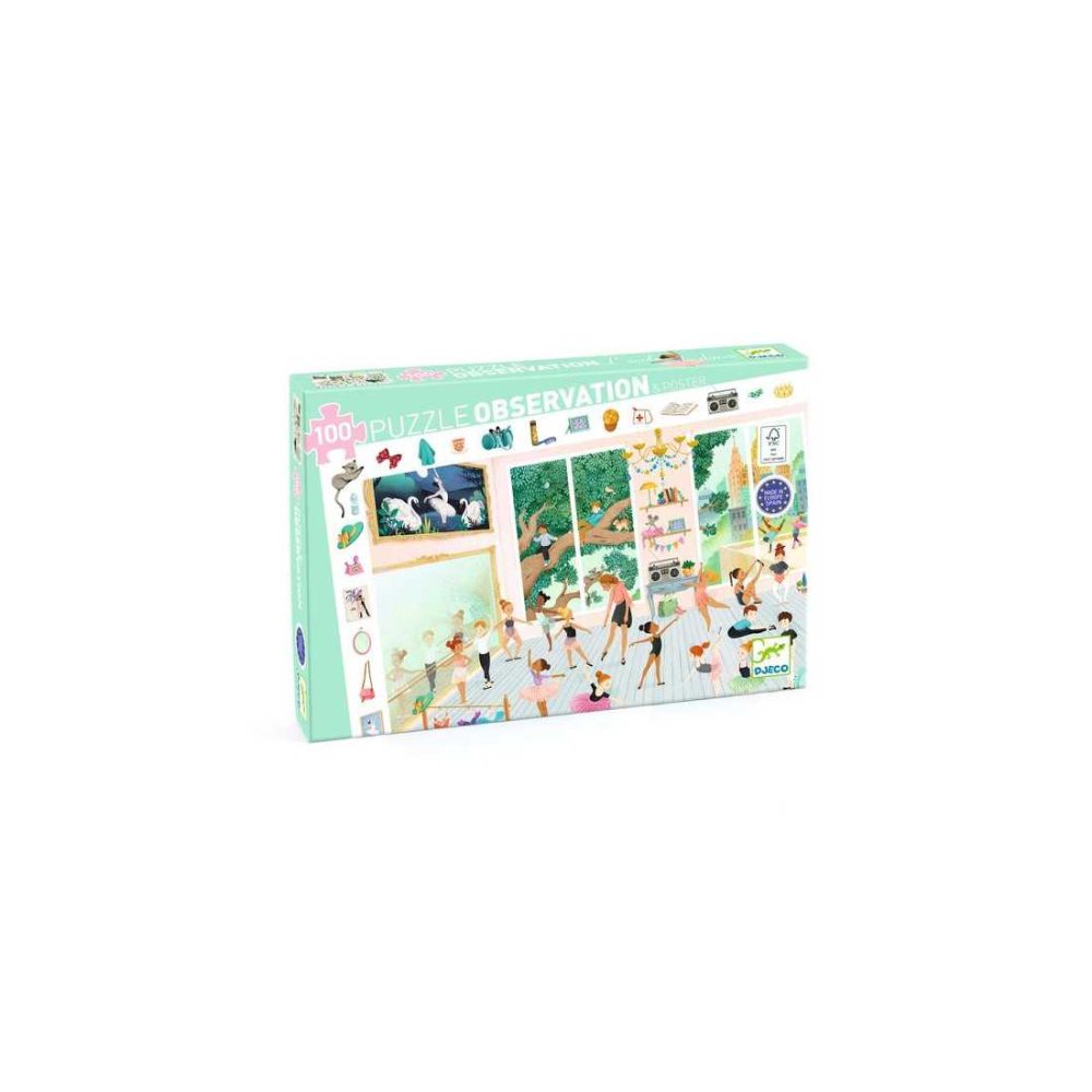 puzzle-d-observation-100-pieces-l-ecole-de-danse-djeco