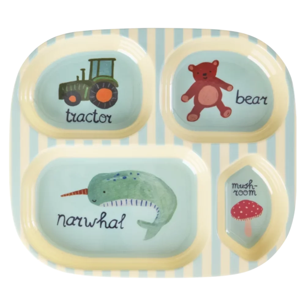 rice-melamine-vakjesbord-abc-blauw